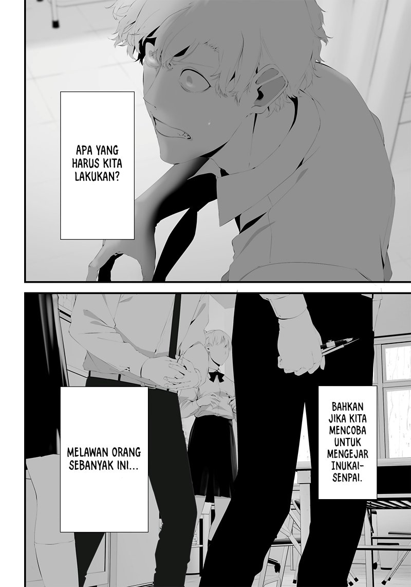 Halaman 4 dari Tsurenai Hodo Aokute Azatoi Kurai ni Akai Chapter 44