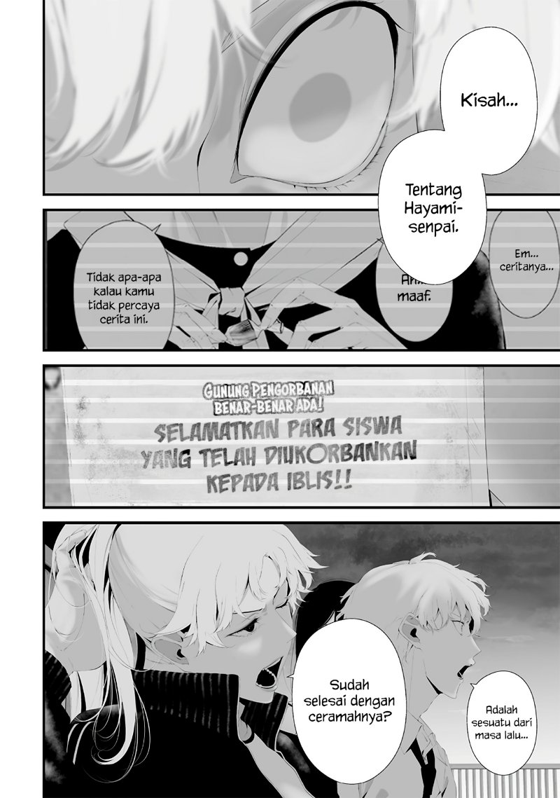Halaman 12 dari Tsurenai Hodo Aokute Azatoi Kurai ni Akai Chapter 45