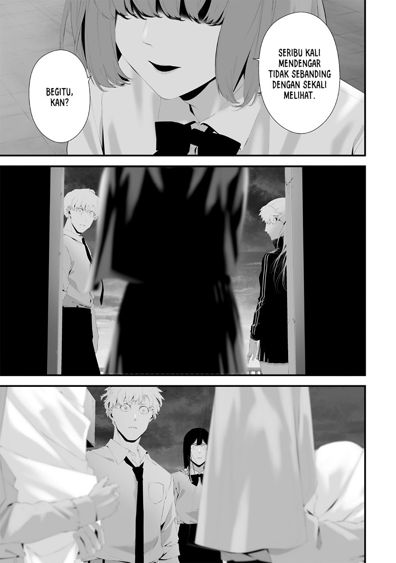 Halaman 13 dari Tsurenai Hodo Aokute Azatoi Kurai ni Akai Chapter 45
