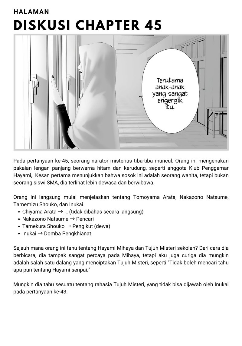 Halaman 18 dari Tsurenai Hodo Aokute Azatoi Kurai ni Akai Chapter 45