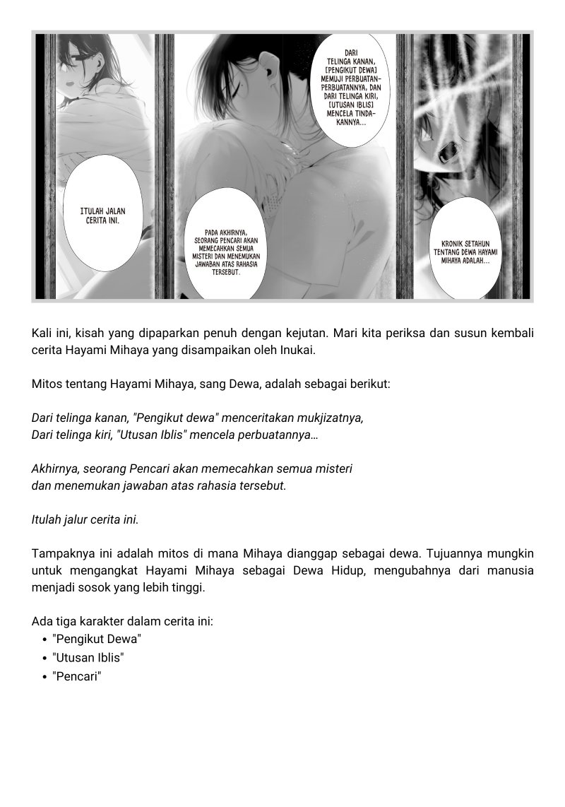 Halaman 19 dari Tsurenai Hodo Aokute Azatoi Kurai ni Akai Chapter 45