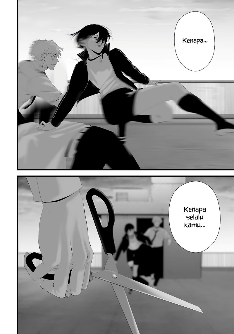 Halaman 16 dari Tsurenai Hodo Aokute Azatoi Kurai ni Akai Chapter 47