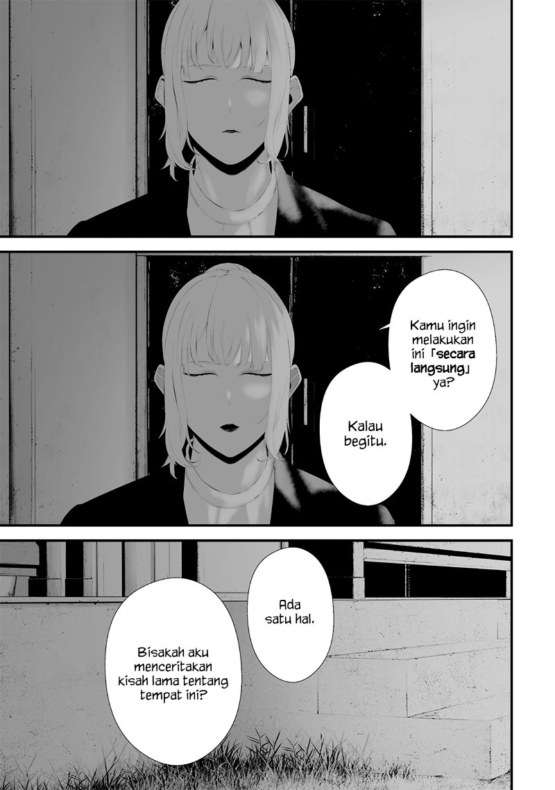 Halaman 9 dari Tsurenai Hodo Aokute Azatoi Kurai ni Akai Chapter 48