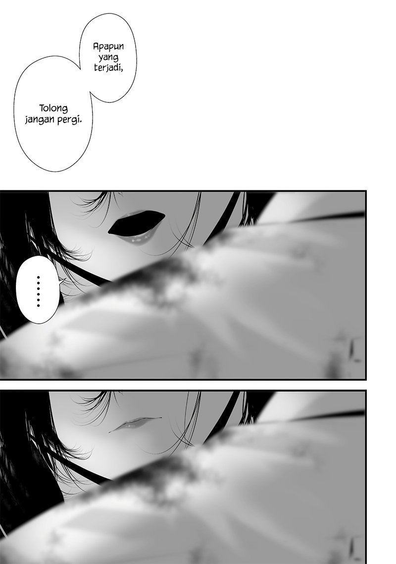 Halaman 17 dari Tsurenai Hodo Aokute Azatoi Kurai ni Akai Chapter 49
