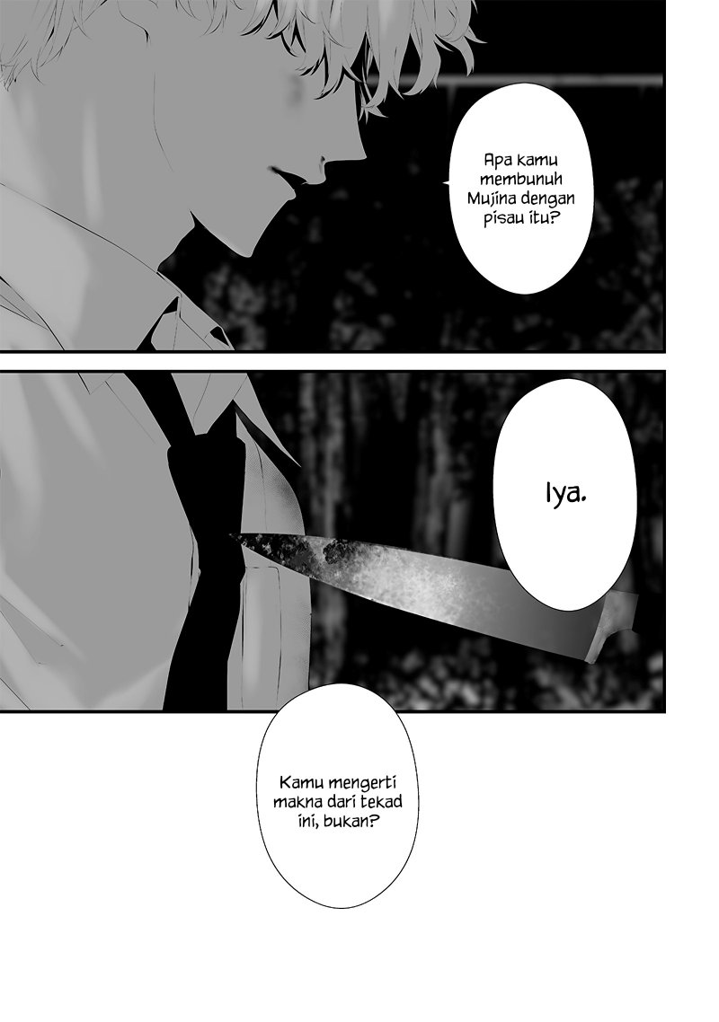 Halaman 7 dari Tsurenai Hodo Aokute Azatoi Kurai ni Akai Chapter 49