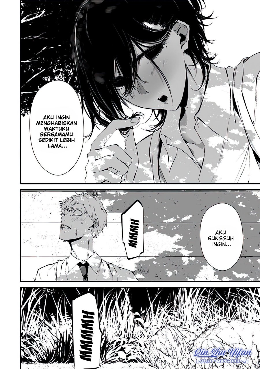 Halaman 3 dari Tsurenai Hodo Aokute Azatoi Kurai ni Akai Chapter 5