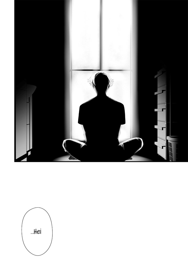 Halaman 10 dari Tsurenai Hodo Aokute Azatoi Kurai ni Akai Chapter 50