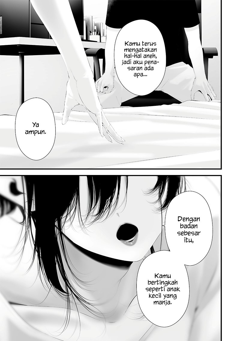 Halaman 13 dari Tsurenai Hodo Aokute Azatoi Kurai ni Akai Chapter 50