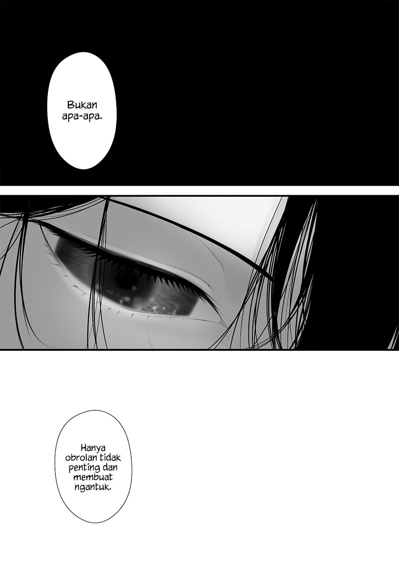 Halaman 17 dari Tsurenai Hodo Aokute Azatoi Kurai ni Akai Chapter 50