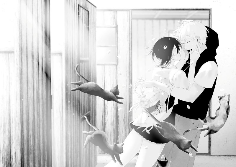 Halaman 10 dari Tsurenai Hodo Aokute Azatoi Kurai ni Akai Chapter 52