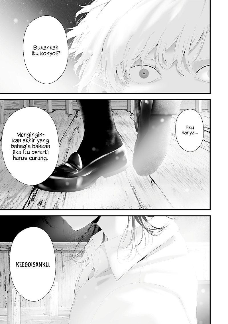 Halaman 16 dari Tsurenai Hodo Aokute Azatoi Kurai ni Akai Chapter 52