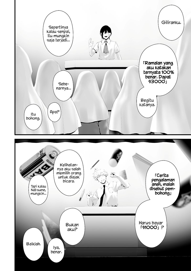 Halaman 10 dari Tsurenai Hodo Aokute Azatoi Kurai ni Akai Chapter 53