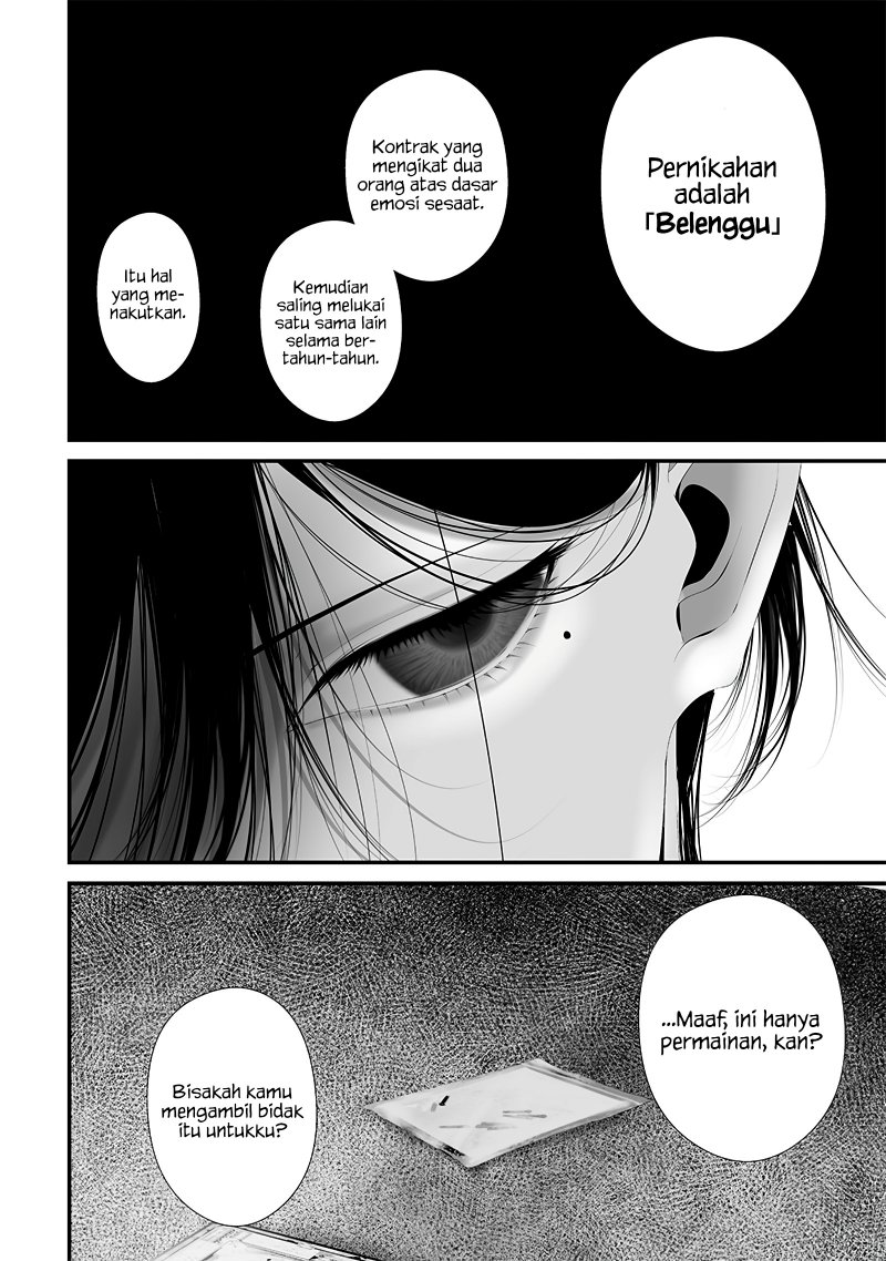 Halaman 12 dari Tsurenai Hodo Aokute Azatoi Kurai ni Akai Chapter 53