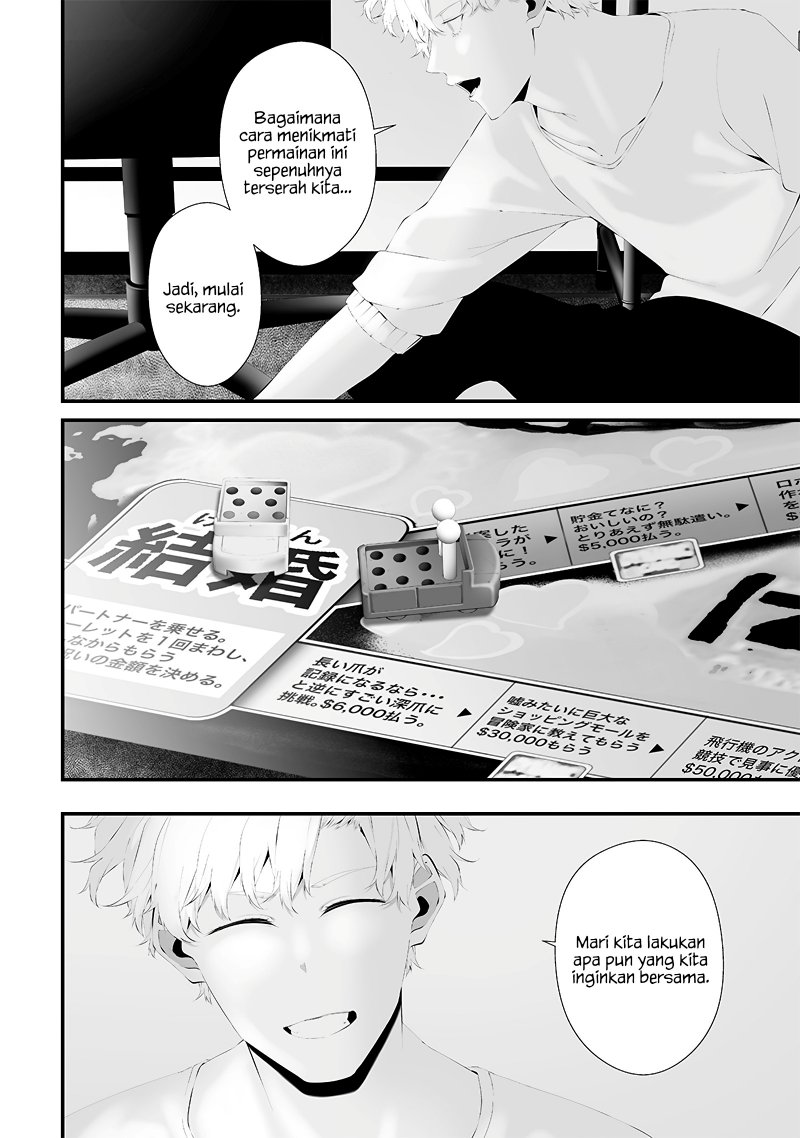 Halaman 14 dari Tsurenai Hodo Aokute Azatoi Kurai ni Akai Chapter 53