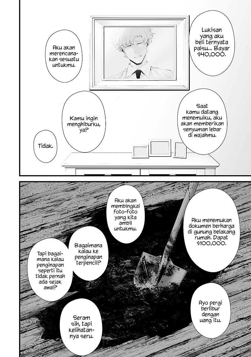 Halaman 16 dari Tsurenai Hodo Aokute Azatoi Kurai ni Akai Chapter 53