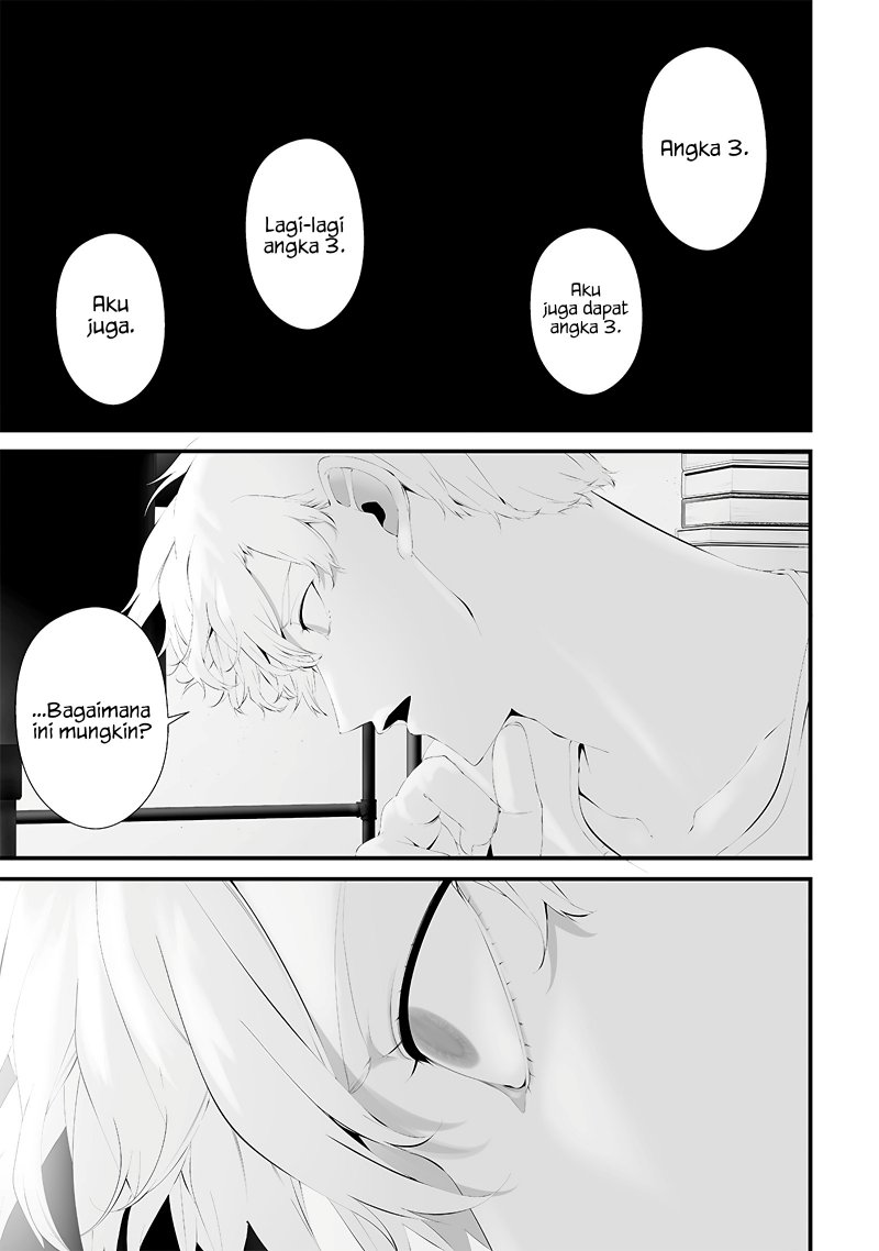 Halaman 19 dari Tsurenai Hodo Aokute Azatoi Kurai ni Akai Chapter 53