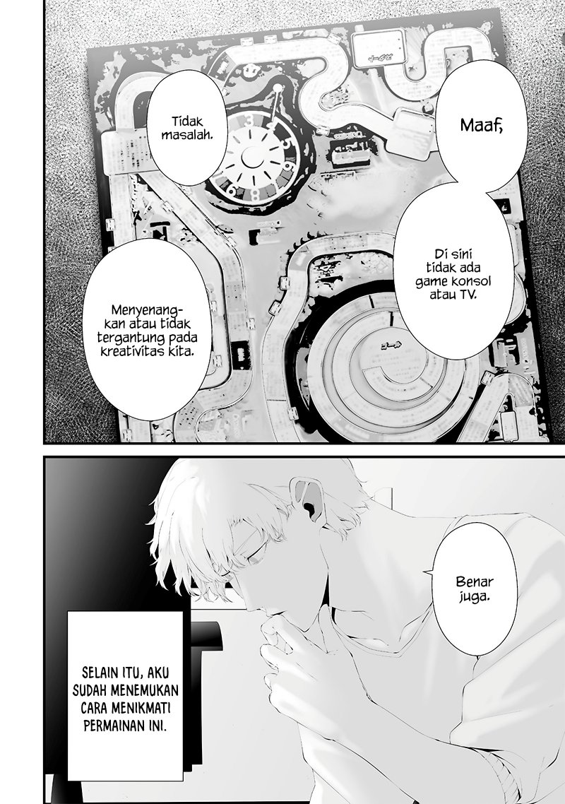 Halaman 4 dari Tsurenai Hodo Aokute Azatoi Kurai ni Akai Chapter 53