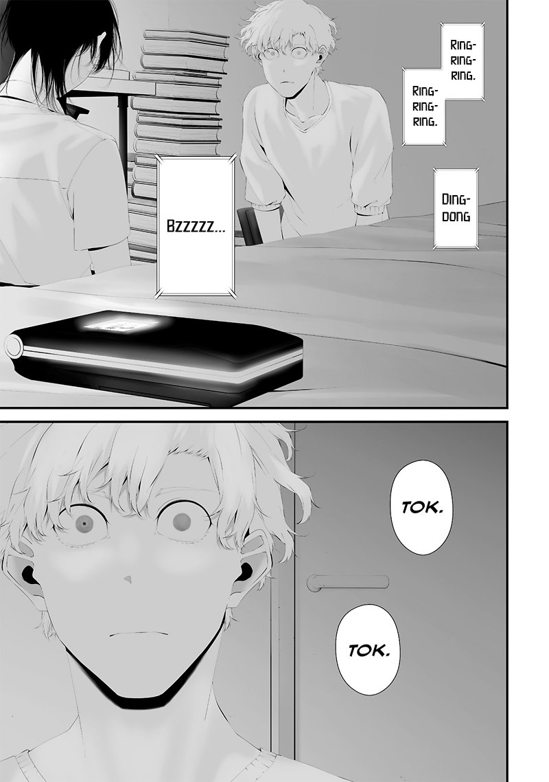 Halaman 9 dari Tsurenai Hodo Aokute Azatoi Kurai ni Akai Chapter 54