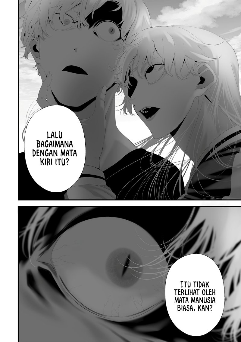 Halaman 10 dari Tsurenai Hodo Aokute Azatoi Kurai ni Akai Chapter 55