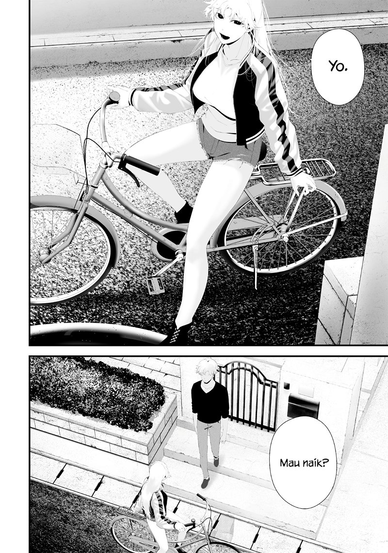 Halaman 2 dari Tsurenai Hodo Aokute Azatoi Kurai ni Akai Chapter 55