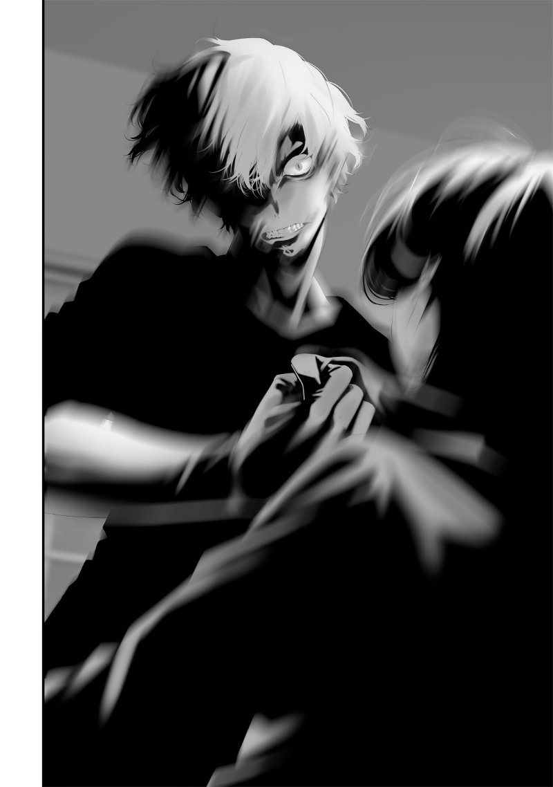 Halaman 10 dari Tsurenai Hodo Aokute Azatoi Kurai ni Akai Chapter 56