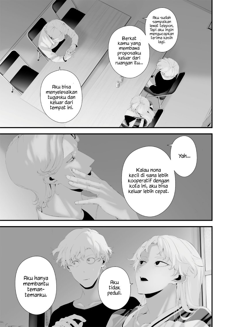 Halaman 3 dari Tsurenai Hodo Aokute Azatoi Kurai ni Akai Chapter 56