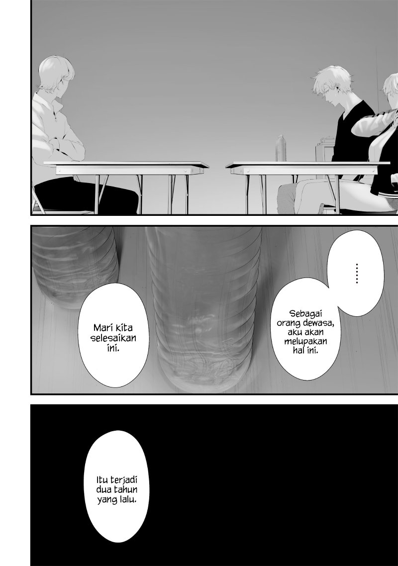 Halaman 4 dari Tsurenai Hodo Aokute Azatoi Kurai ni Akai Chapter 56