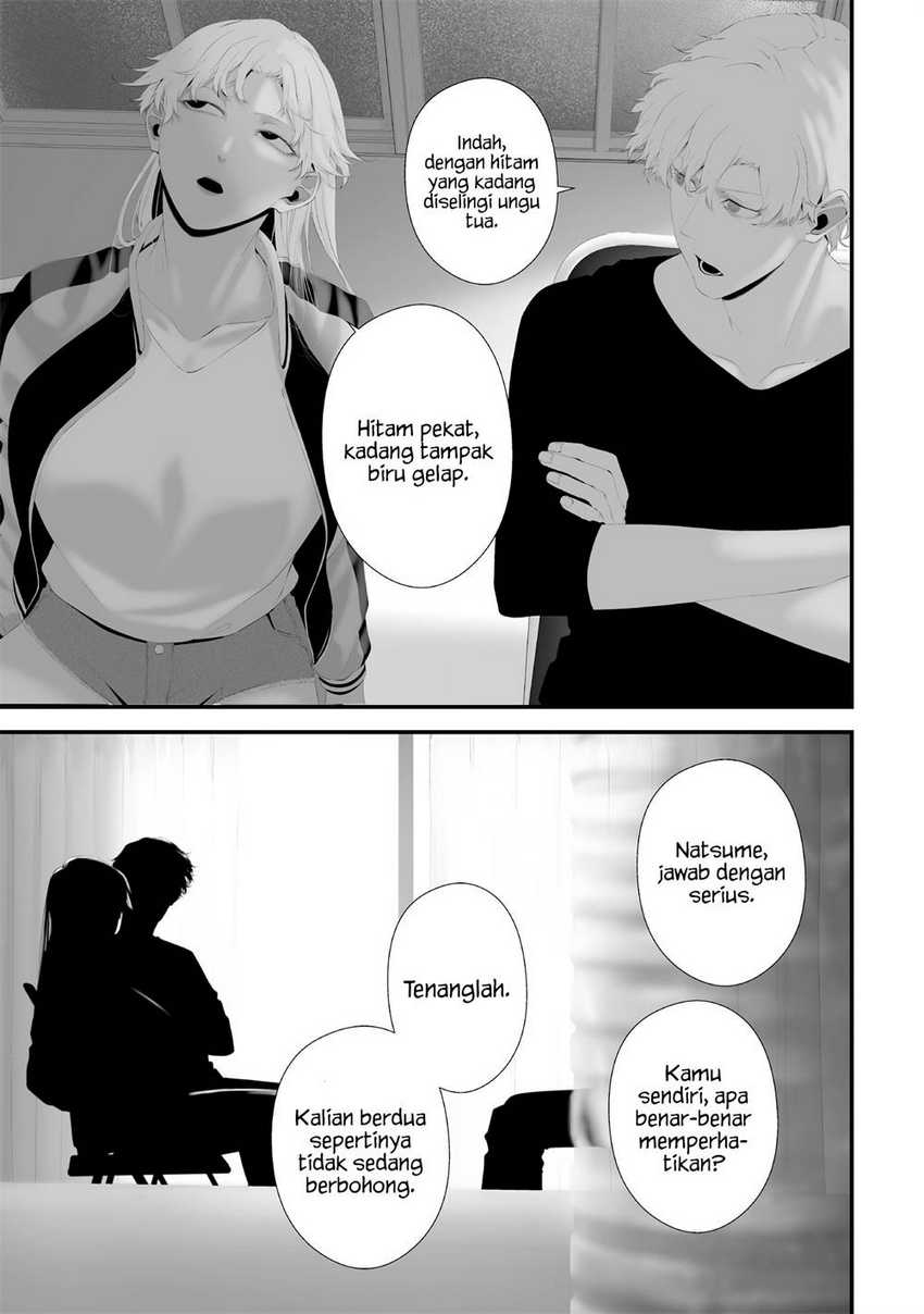 Halaman 7 dari Tsurenai Hodo Aokute Azatoi Kurai ni Akai Chapter 57