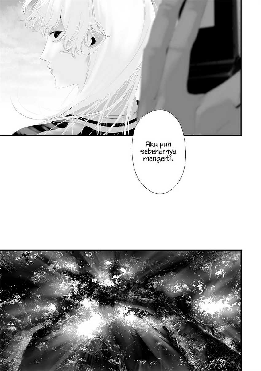 Halaman 15 dari Tsurenai Hodo Aokute Azatoi Kurai ni Akai Chapter 58