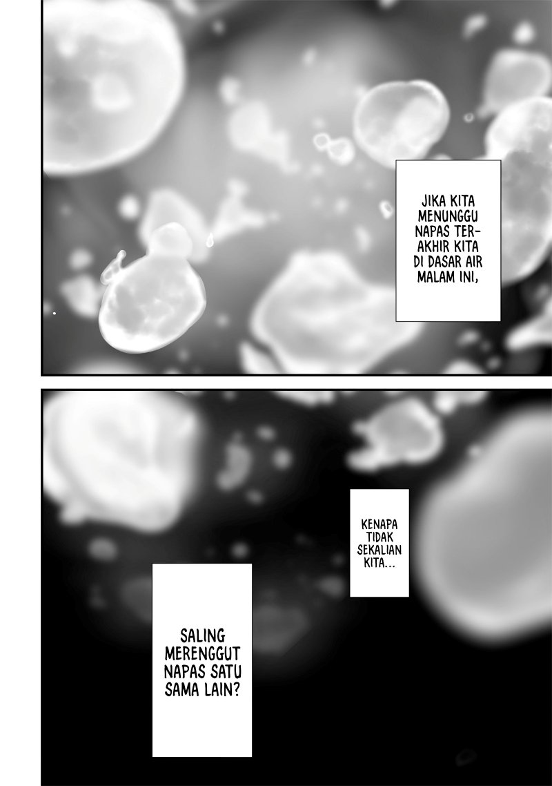 Halaman 17 dari Tsurenai Hodo Aokute Azatoi Kurai ni Akai Chapter 59