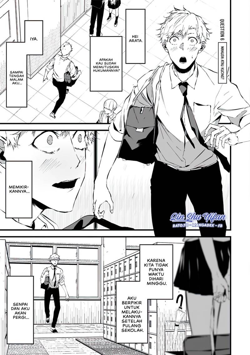 Halaman 2 dari Tsurenai Hodo Aokute Azatoi Kurai ni Akai Chapter 6