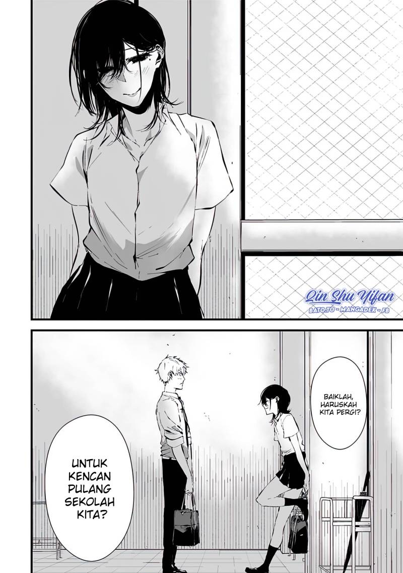 Halaman 3 dari Tsurenai Hodo Aokute Azatoi Kurai ni Akai Chapter 6