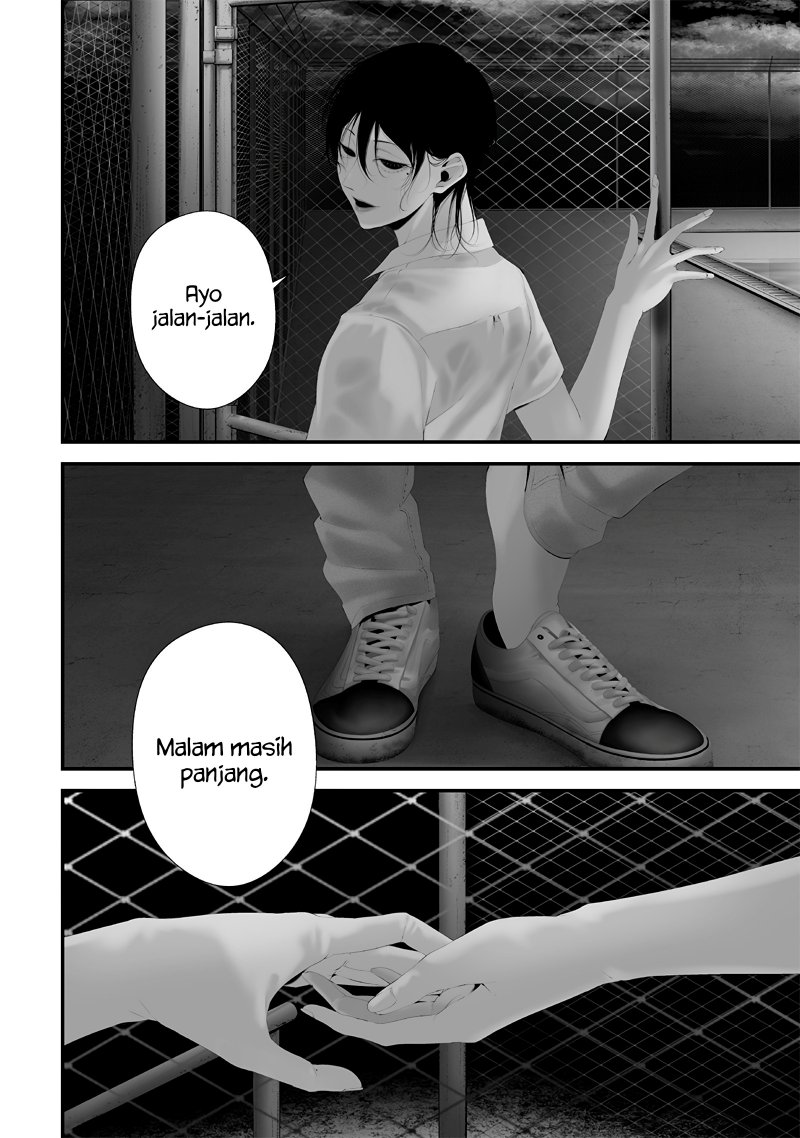 Halaman 18 dari Tsurenai Hodo Aokute Azatoi Kurai ni Akai Chapter 60