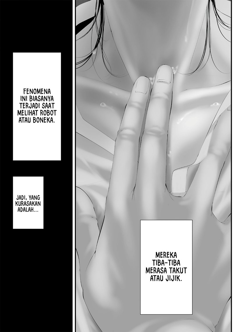 Halaman 9 dari Tsurenai Hodo Aokute Azatoi Kurai ni Akai Chapter 60