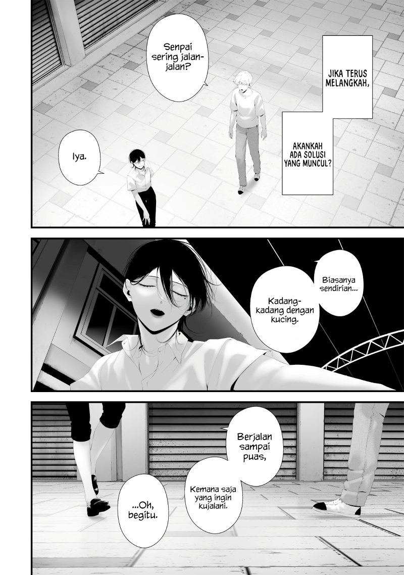 Halaman 4 dari Tsurenai Hodo Aokute Azatoi Kurai ni Akai Chapter 61