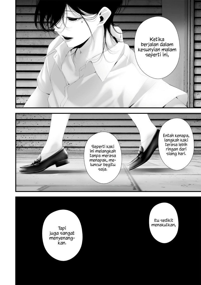 Halaman 6 dari Tsurenai Hodo Aokute Azatoi Kurai ni Akai Chapter 61