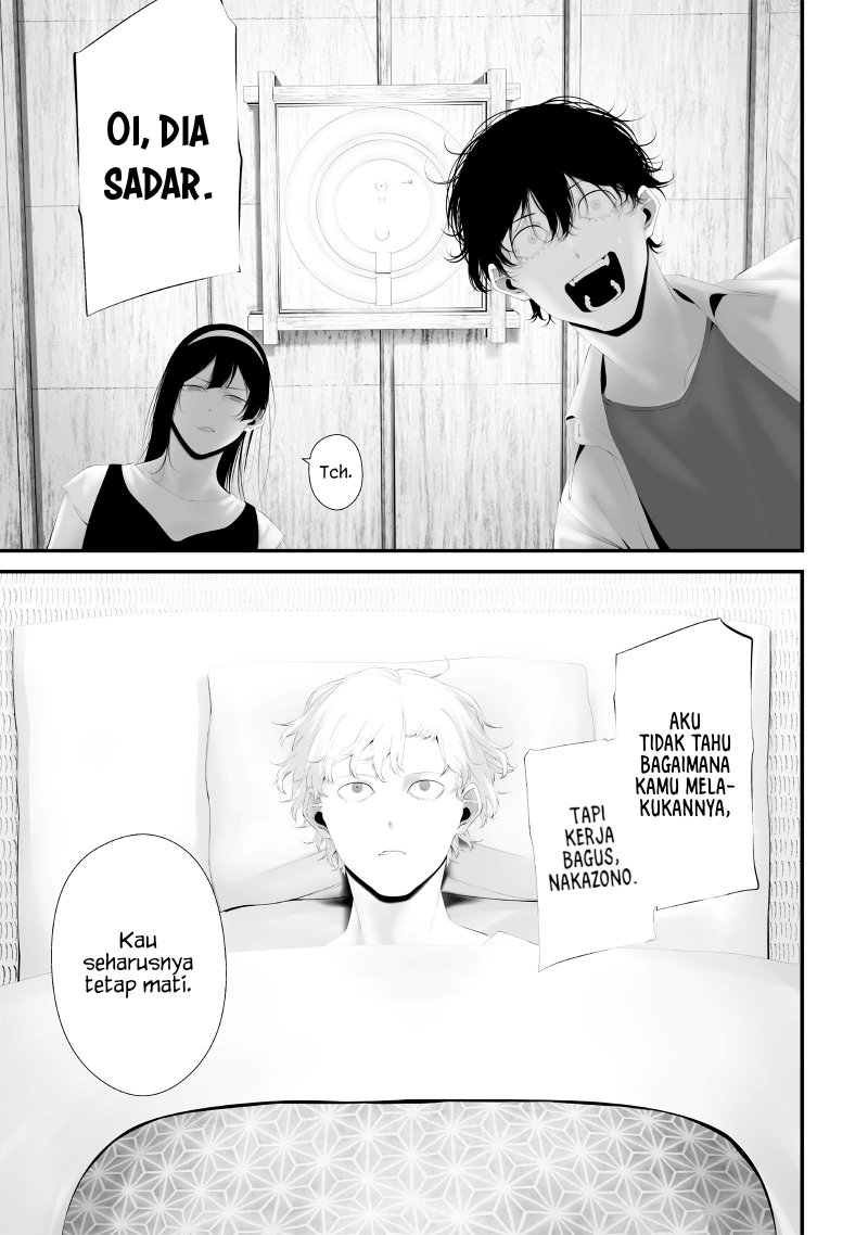 Halaman 15 dari Tsurenai Hodo Aokute Azatoi Kurai ni Akai Chapter 62