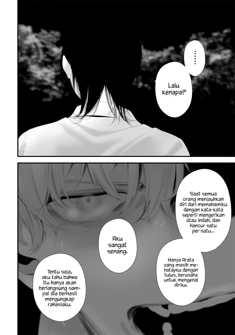 Halaman 18 dari Tsurenai Hodo Aokute Azatoi Kurai ni Akai Chapter 62