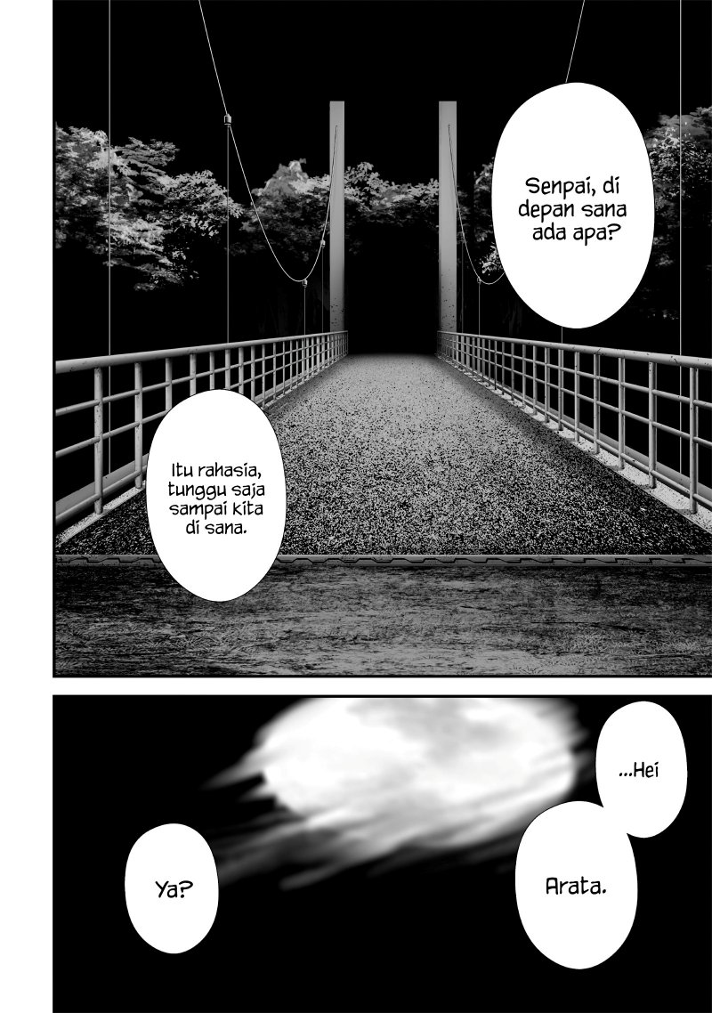 Halaman 4 dari Tsurenai Hodo Aokute Azatoi Kurai ni Akai Chapter 62