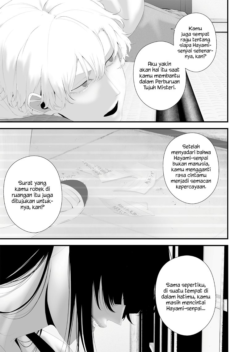 Halaman 11 dari Tsurenai Hodo Aokute Azatoi Kurai ni Akai Chapter 63