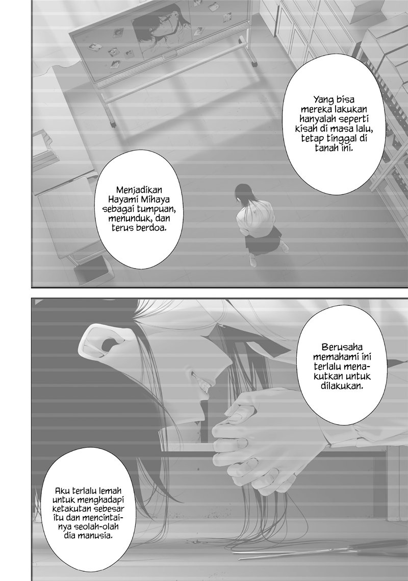 Halaman 14 dari Tsurenai Hodo Aokute Azatoi Kurai ni Akai Chapter 63