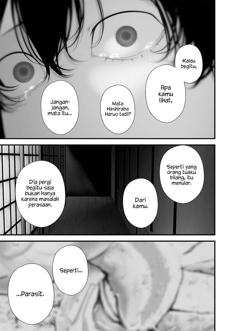 Halaman 21 dari Tsurenai Hodo Aokute Azatoi Kurai ni Akai Chapter 64