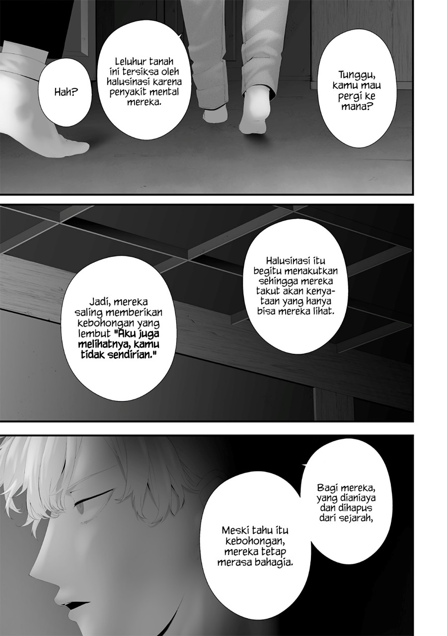 Halaman 12 dari Tsurenai Hodo Aokute Azatoi Kurai ni Akai Chapter 65