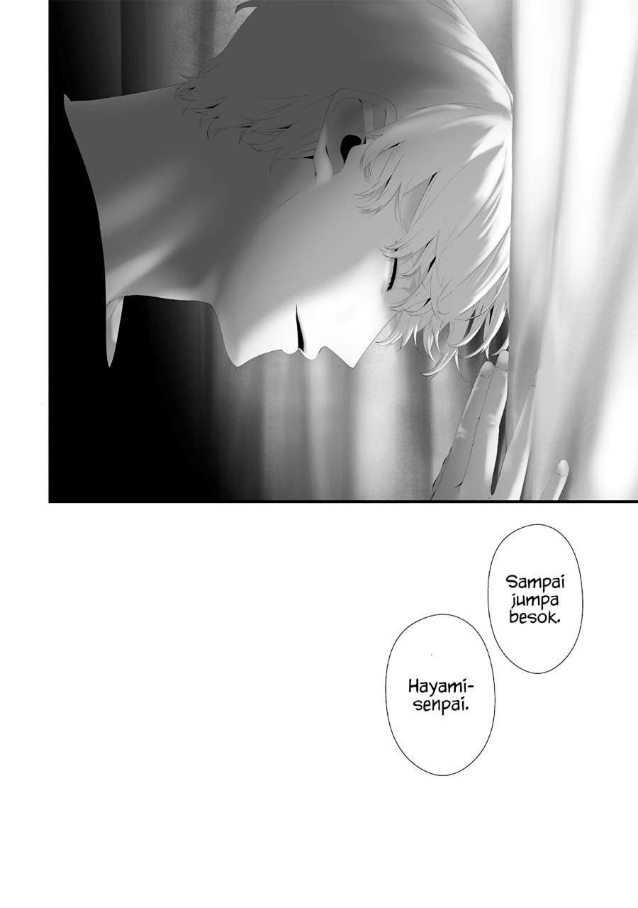 Halaman 18 dari Tsurenai Hodo Aokute Azatoi Kurai ni Akai Chapter 66