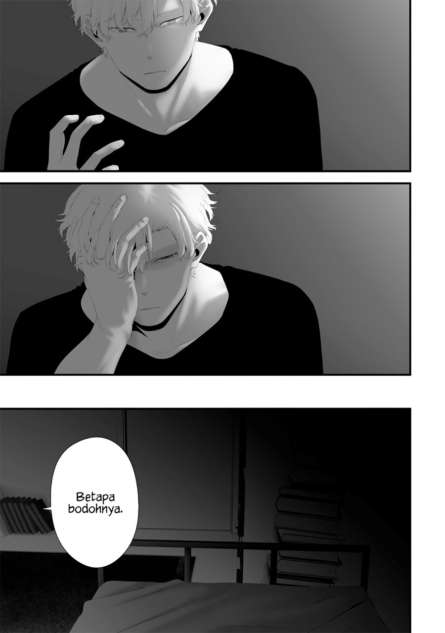 Halaman 9 dari Tsurenai Hodo Aokute Azatoi Kurai ni Akai Chapter 66