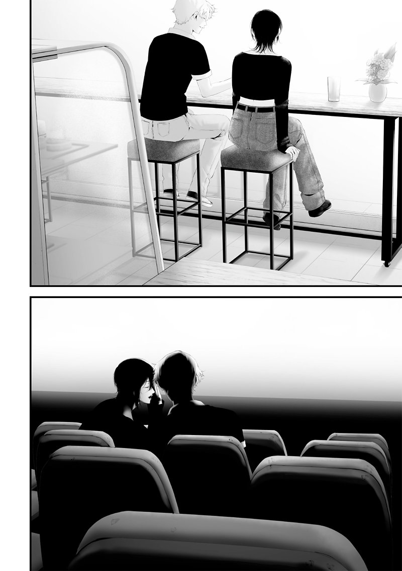 Halaman 12 dari Tsurenai Hodo Aokute Azatoi Kurai ni Akai Chapter 67