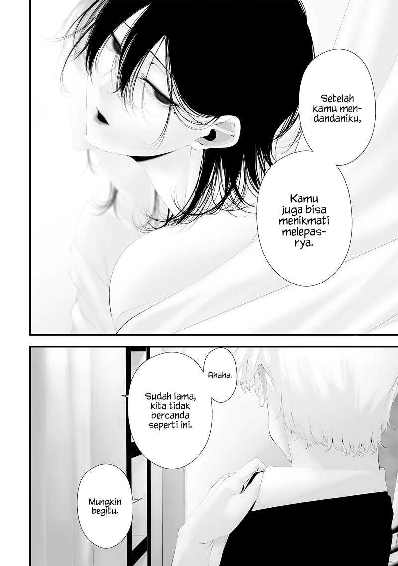 Halaman 8 dari Tsurenai Hodo Aokute Azatoi Kurai ni Akai Chapter 67