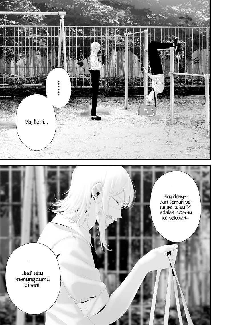 Halaman 17 dari Tsurenai Hodo Aokute Azatoi Kurai ni Akai Chapter 68