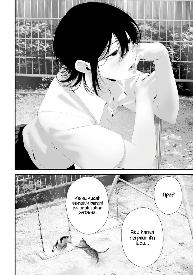 Halaman 14 dari Tsurenai Hodo Aokute Azatoi Kurai ni Akai Chapter 69