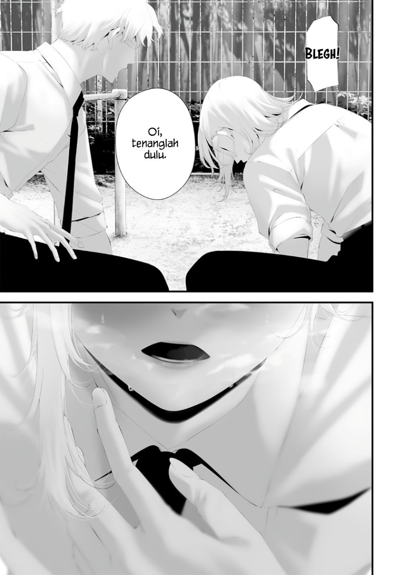 Halaman 5 dari Tsurenai Hodo Aokute Azatoi Kurai ni Akai Chapter 69